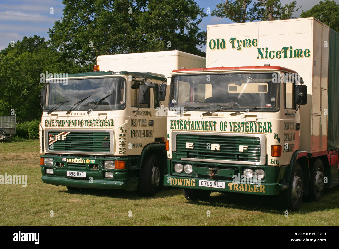 Classic British camion Foto Stock
