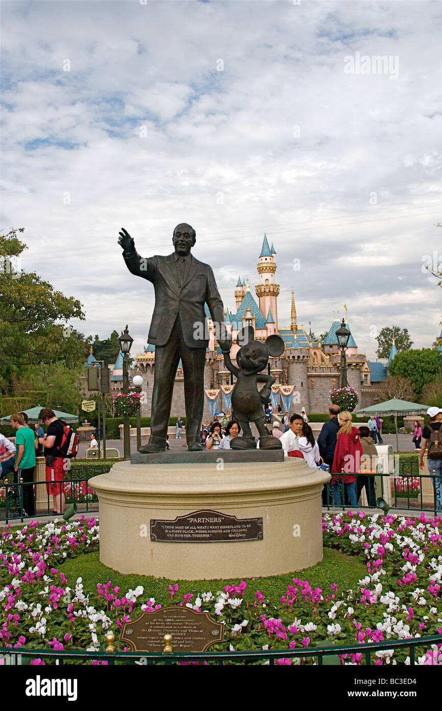 Disneyland Resort di Anaheim, California, Stati Uniti d'America Foto Stock