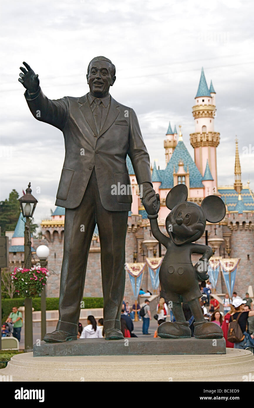 Disneyland Resort di Anaheim, California, Stati Uniti d'America Foto Stock