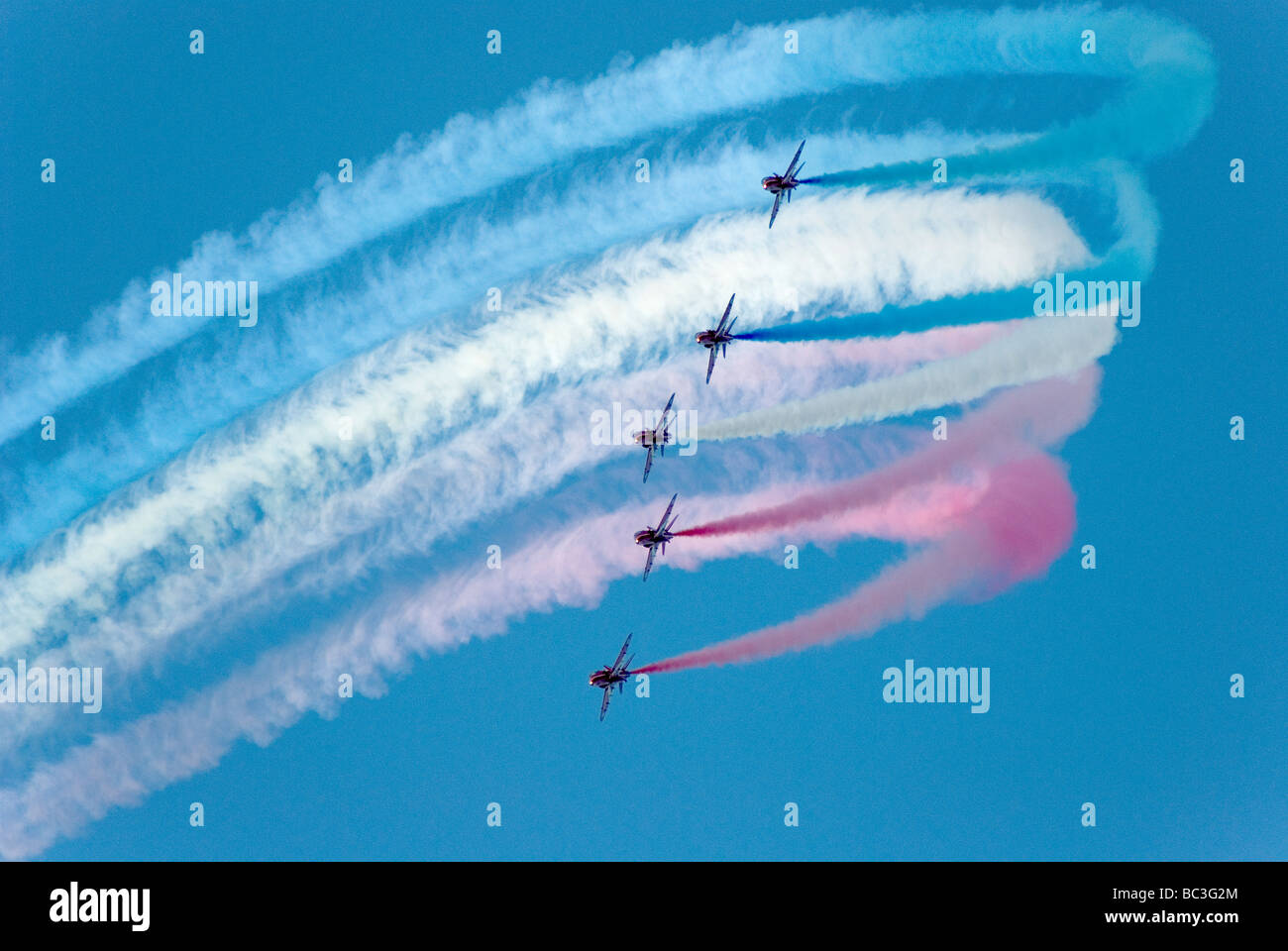 Le frecce rosse a Forres Gala Foto Stock