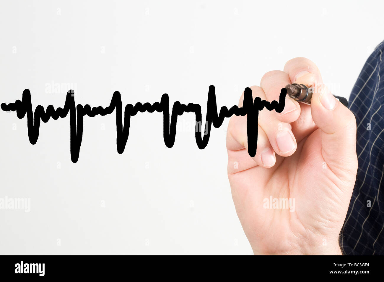 battito cardiaco Foto Stock