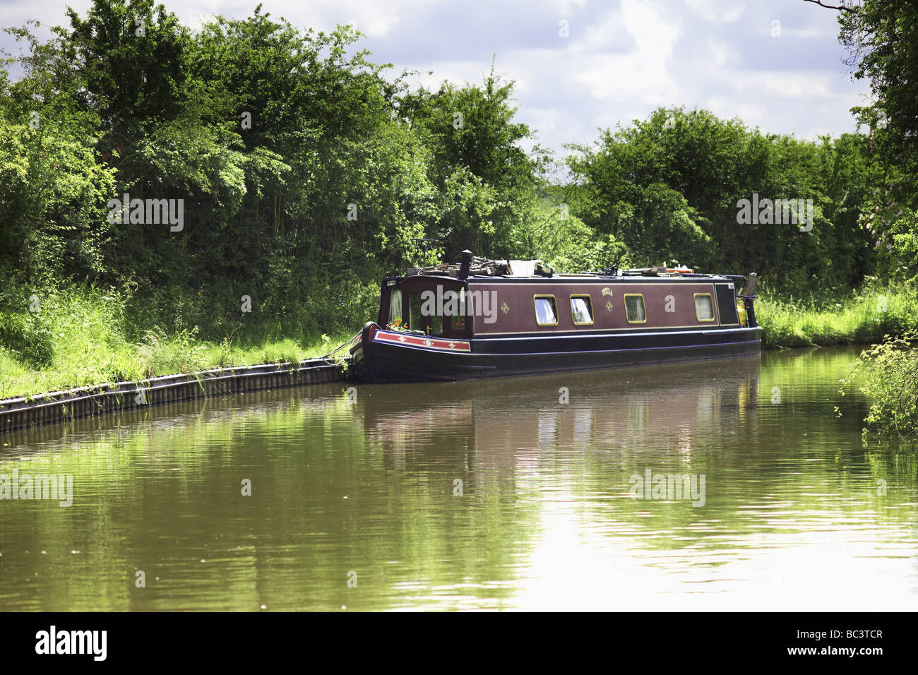 Worcester e birmingham canal alvechurch WORCESTERSHIRE REGNO UNITO Foto Stock