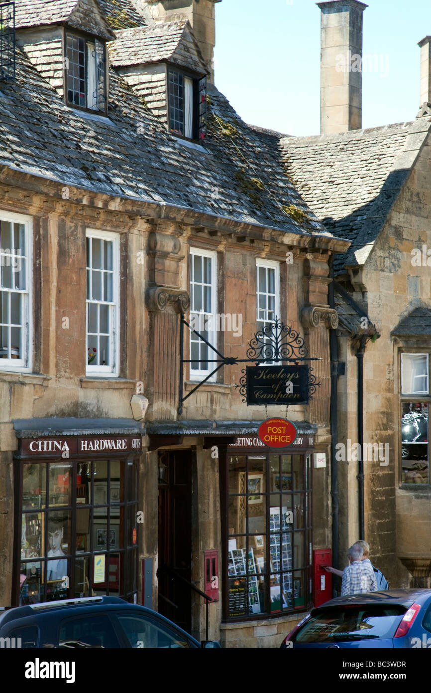 Il Post Office High Street, Chipping Campden Cotswolds Gloucestershire Foto Stock