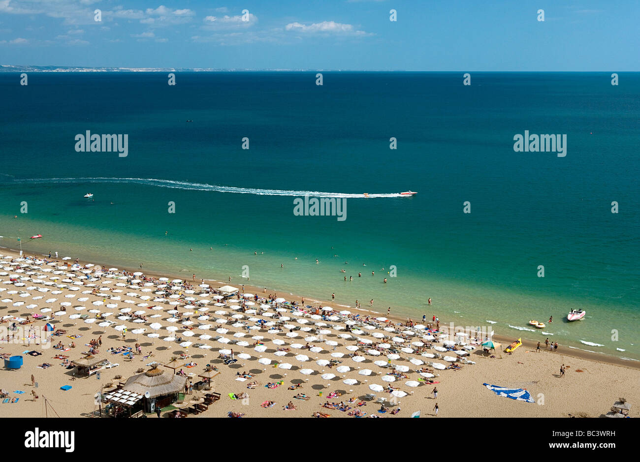 Bulgaria - costa del Mar Nero, Golden sands (Slatni Piassatsi) Foto Stock
