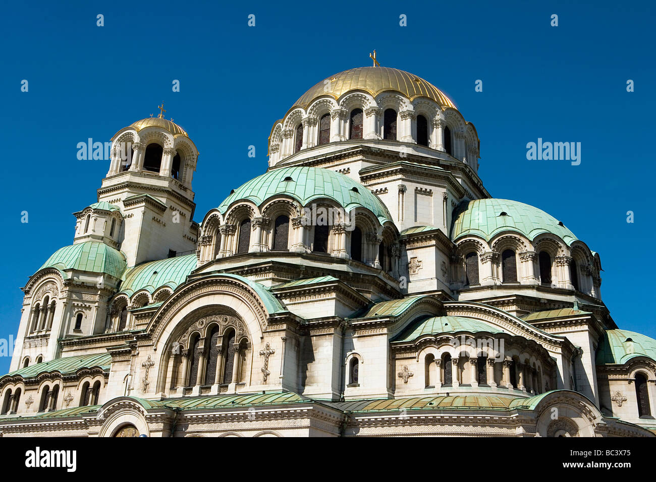 Bulgaria - Sofia - La città capitale - Alexandre Nevski Cattedrale Foto Stock