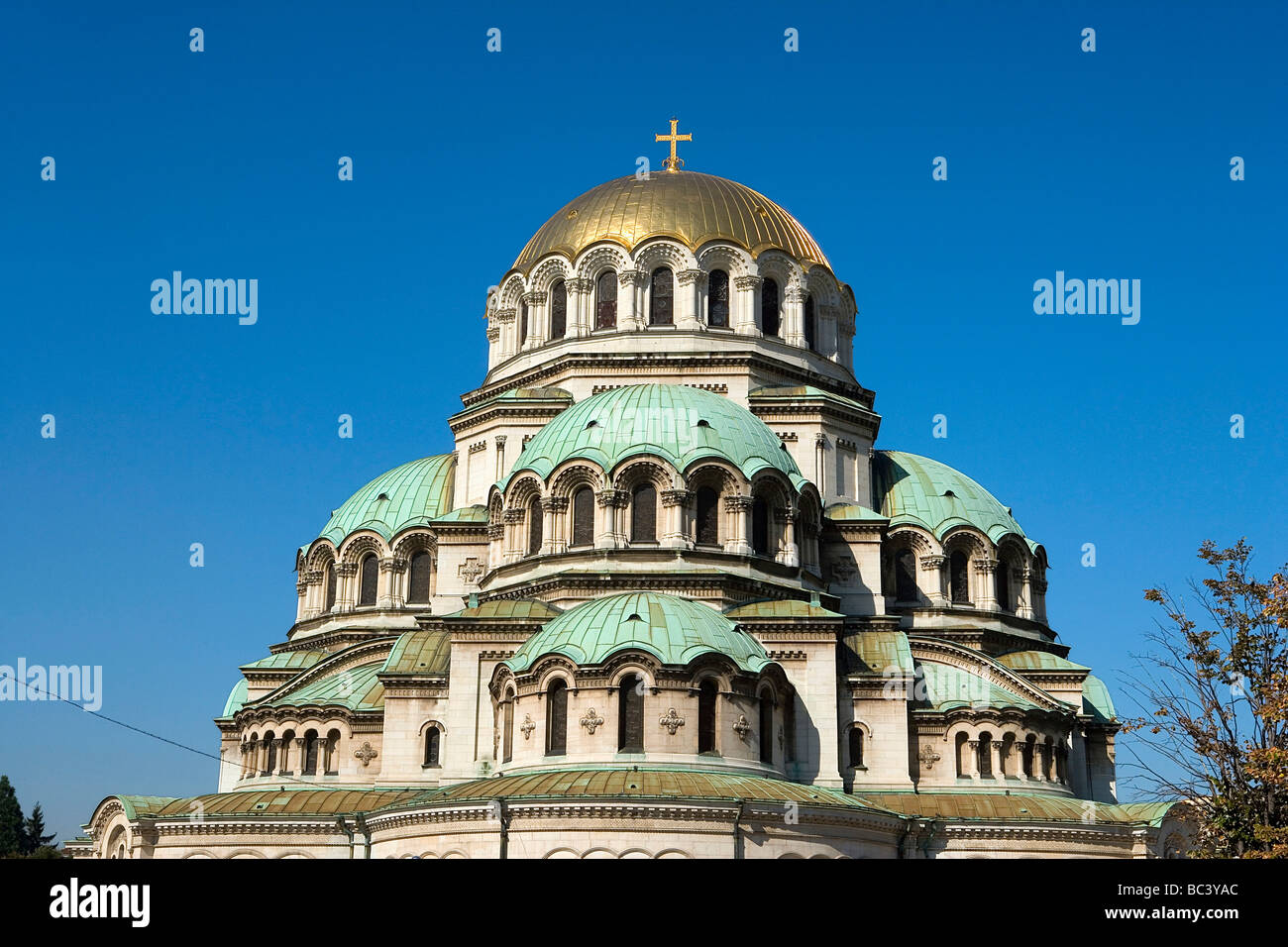 Bulgaria - Sofia - La città capitale - Alexandre Nevski Cattedrale Foto Stock