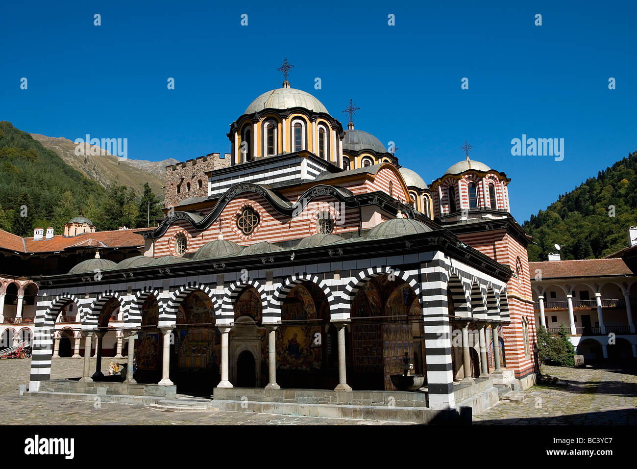 Bulgaria - Sud Ovest - Monastero di Rila - Patrimonio mondiale dell UNESCO Foto Stock