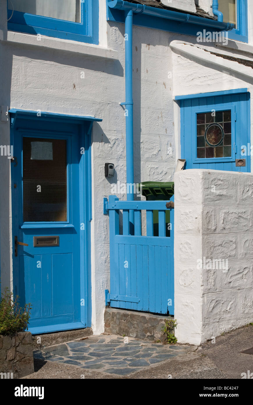 Cottage a St Ives Cornwall Foto Stock