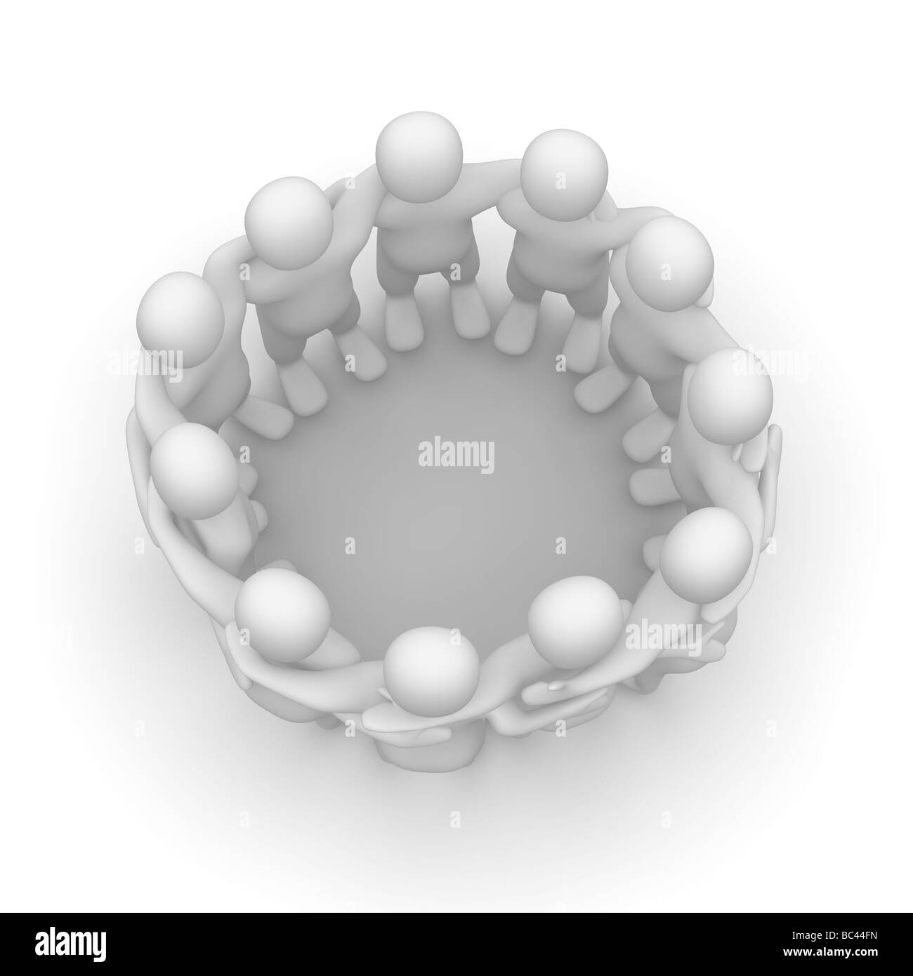 Amici riuniti Foto Stock