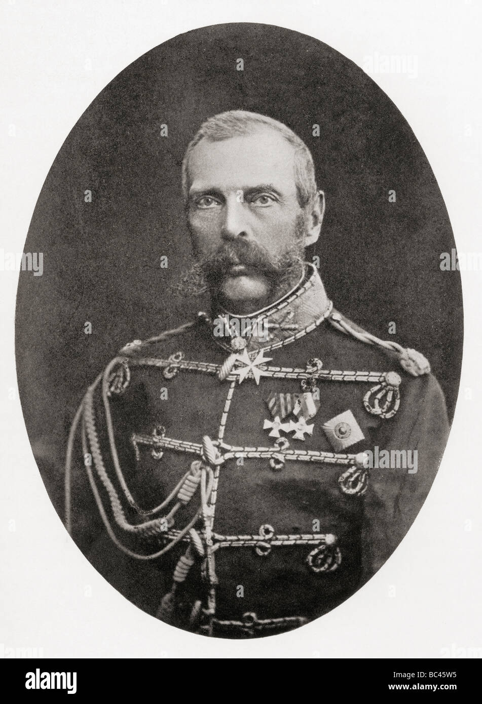 Alessandro II di Russia, dal 1818 al 1881. Imperatore dell'Impero russo, granduca di Finlandia e re di Polonia. Foto Stock