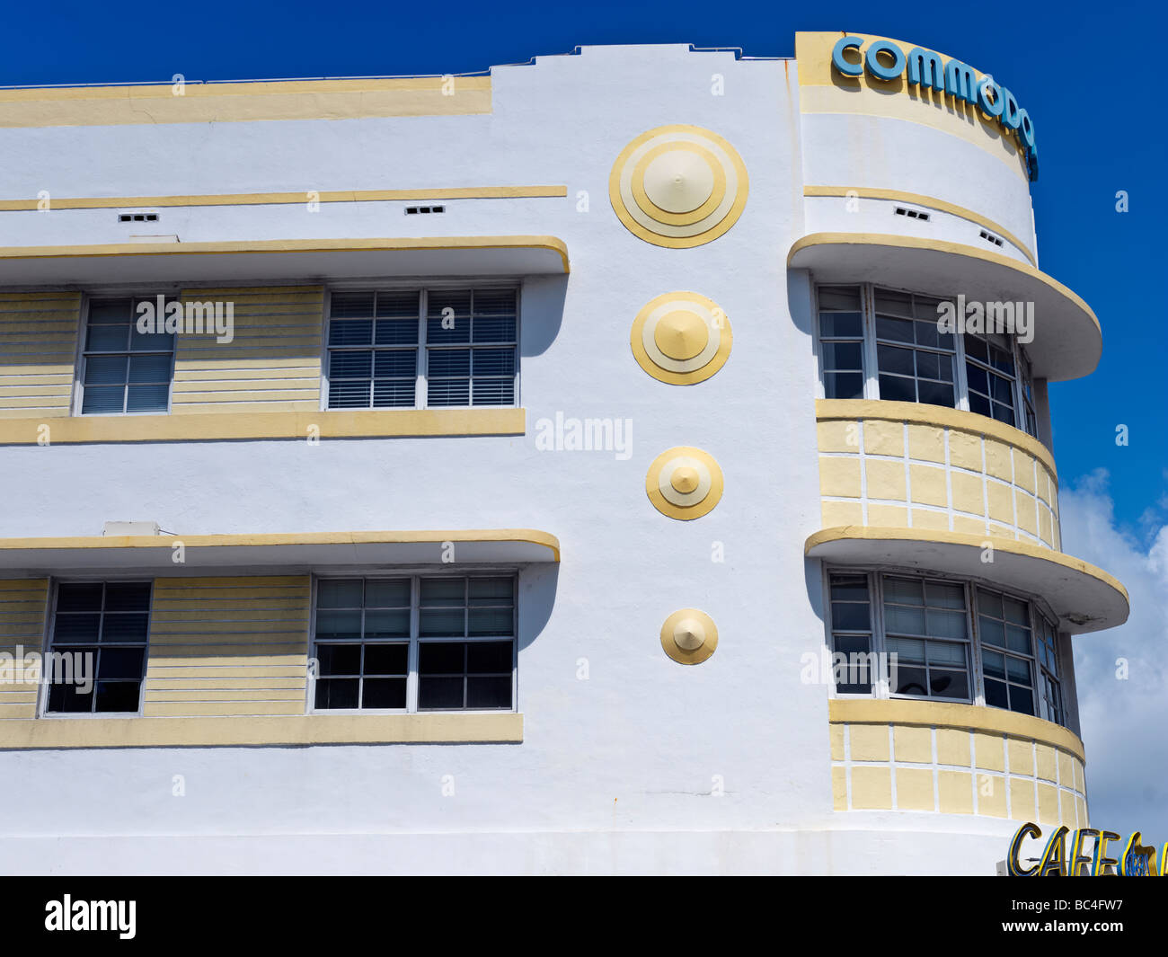 Stati Uniti d'America,Florida, South Beach di Miami, architettura Art Deco,hotel,South Beach Miami,Commodore Hotel Foto Stock
