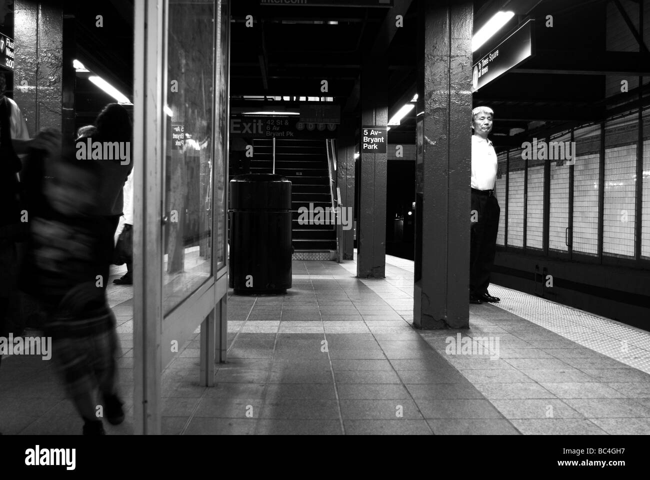 Metropolitana di New York Foto Stock