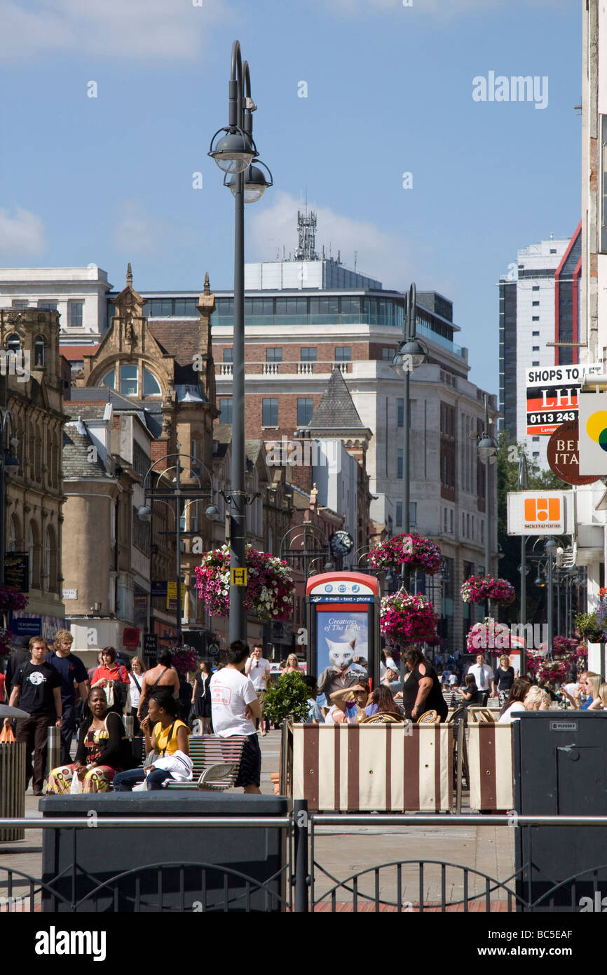 Leeds City Centre West Yorkshire Inghilterra uk gb Foto Stock