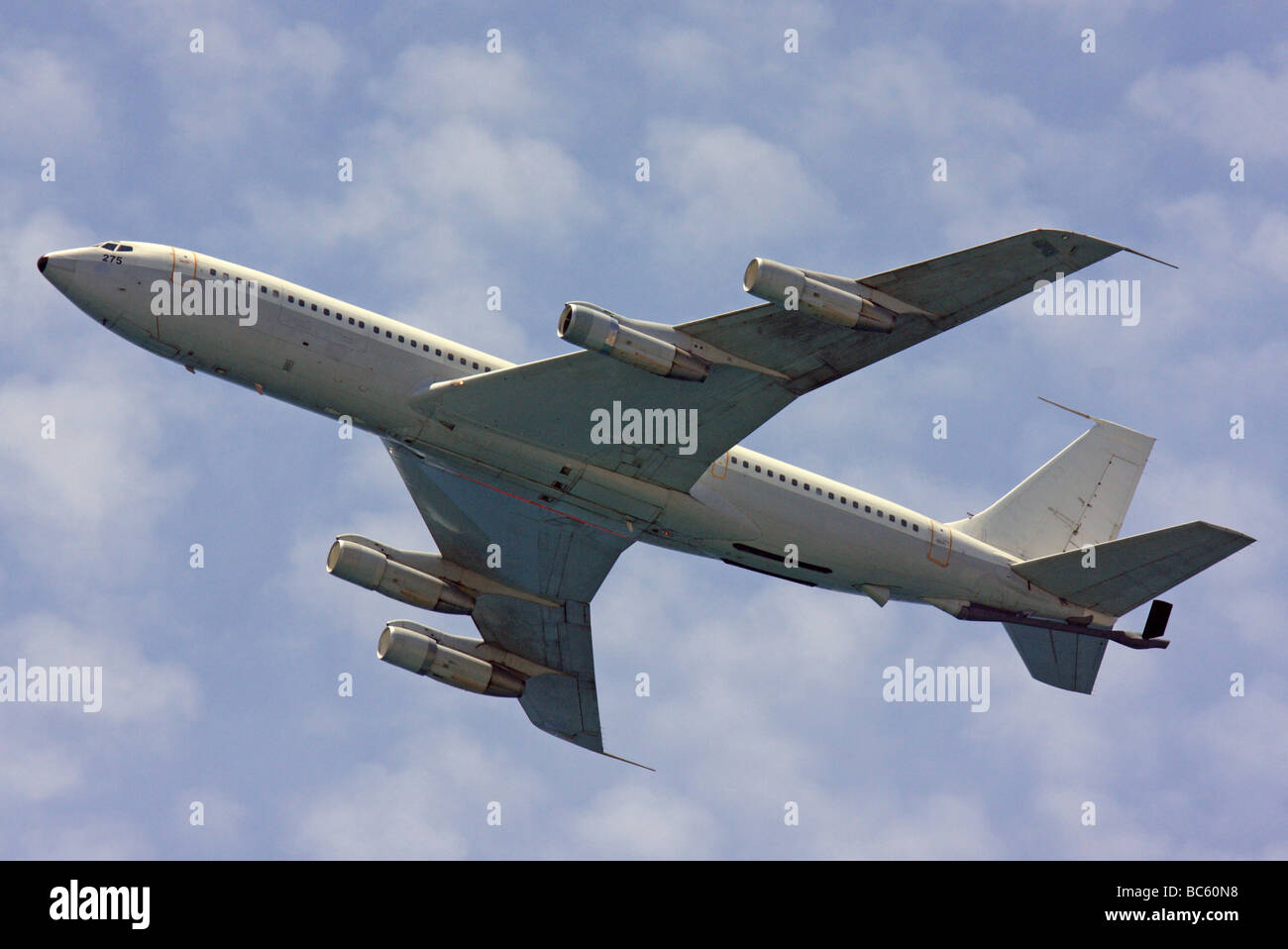Forza Aerea israeliana Boeing 707 aeromobili per i rifornimenti di carburante Foto Stock