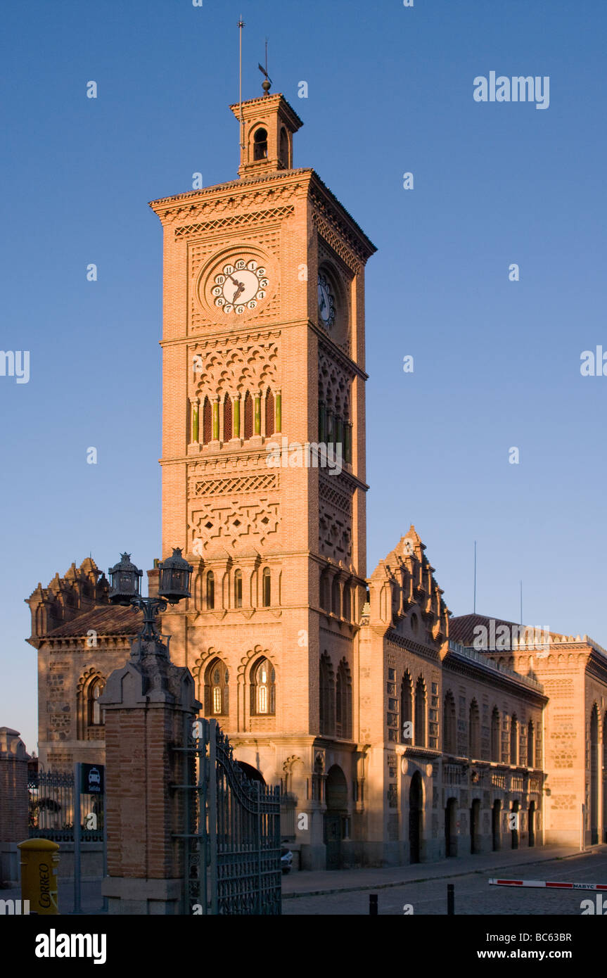 Toledo, Estacion del AVE, Castilla La Mancha, stazione ferroviaria nella città di Toledo Castiglia La Mancha Spagna Foto Stock