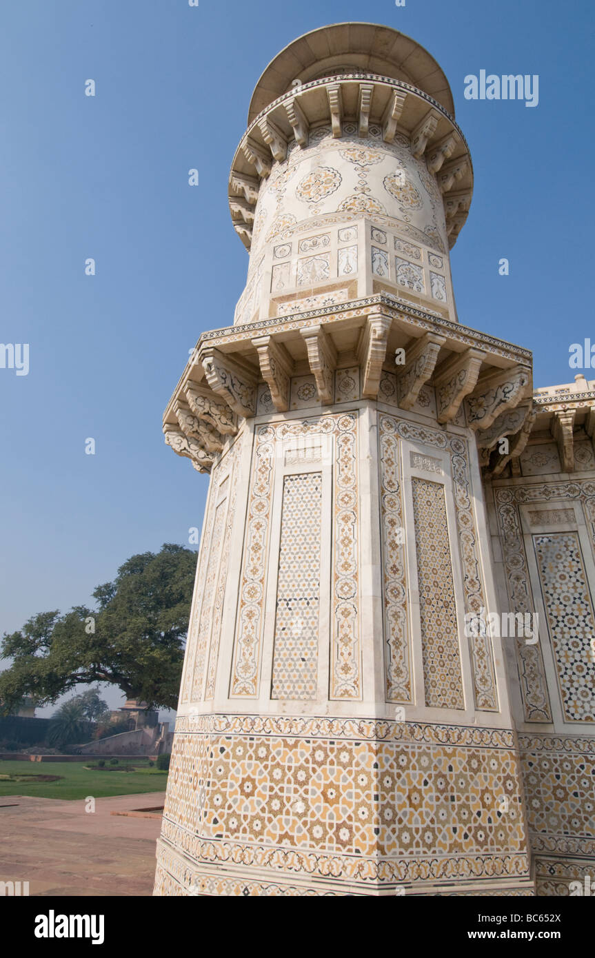 Itimadud Daulah, Baby Taj ,Agra, Uttar Pradesh, India Foto Stock