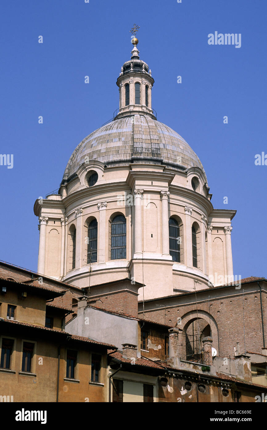Italia, Lombardia, Mantova, chiesa rinascimentale di Sant'Andrea, cupola Foto Stock