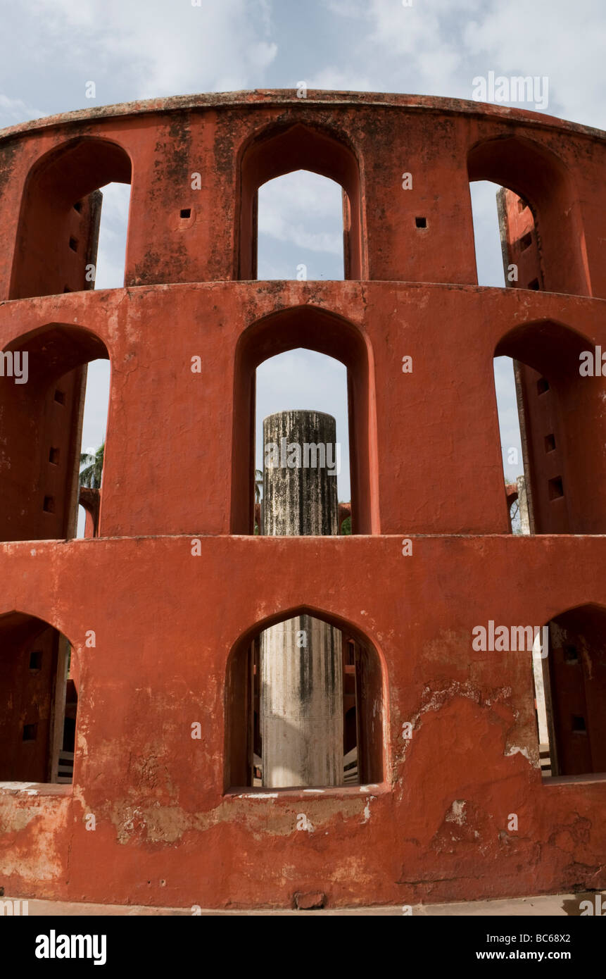 Jantar Mantar Observatory New Delhi India Foto Stock