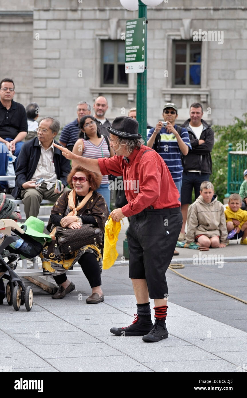 Street Performer/Entertainer Foto Stock