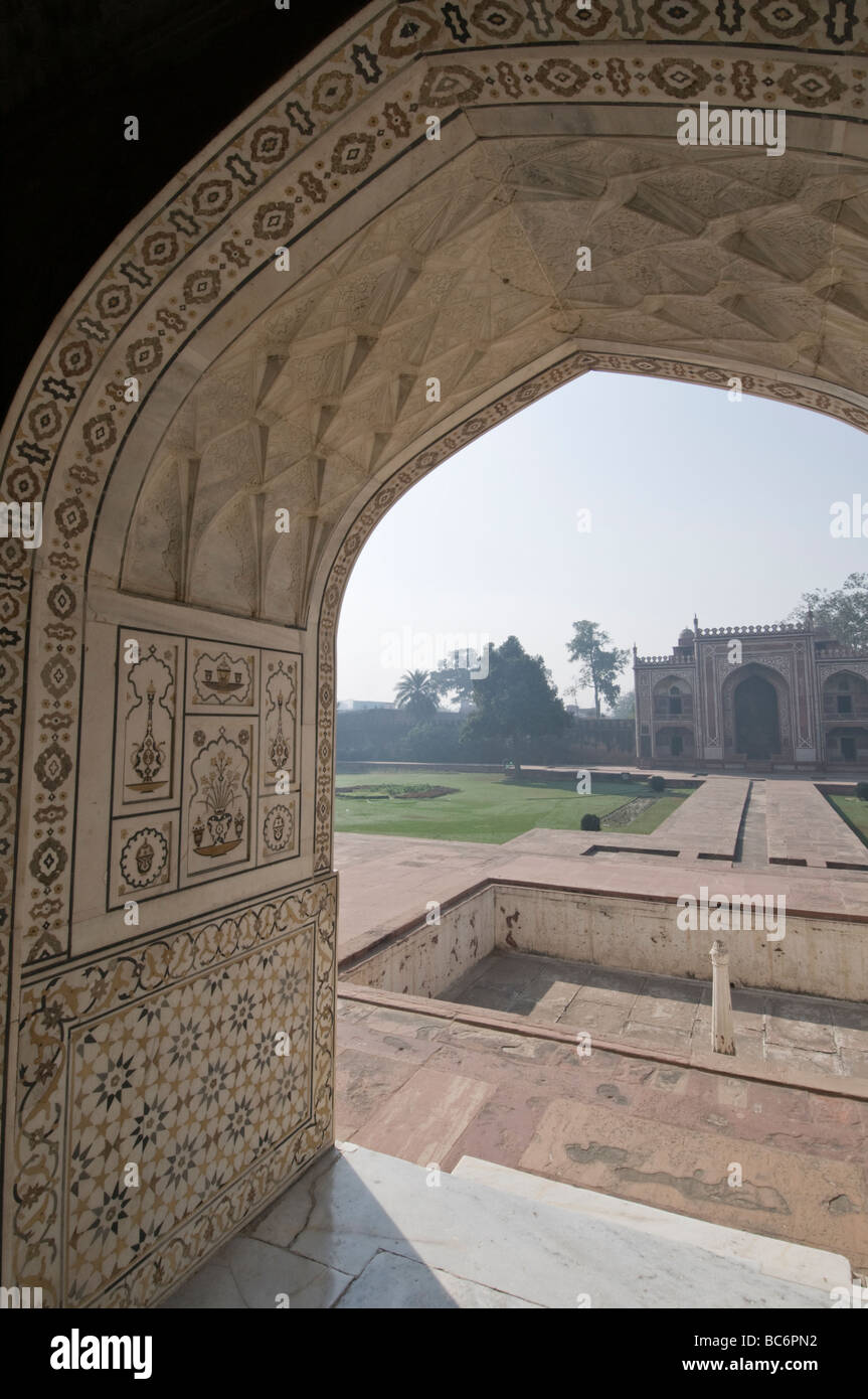 Itimadud Daulah, Baby Taj ,Agra, Uttar Pradesh, India Foto Stock