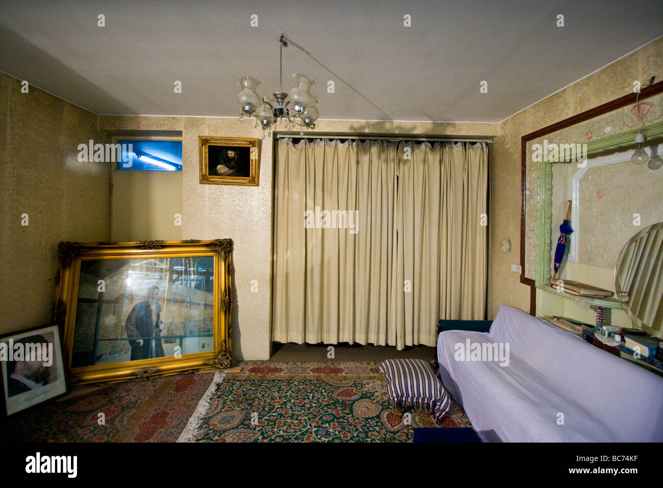 Casa di Khameini a Teheran in Iran Foto Stock