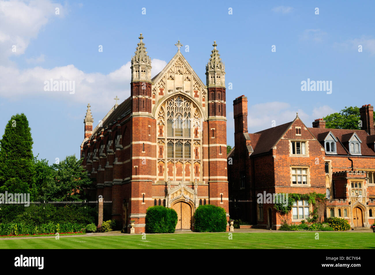 Selwyn College Chapel, Inghilterra Cambridge Regno Unito Foto Stock