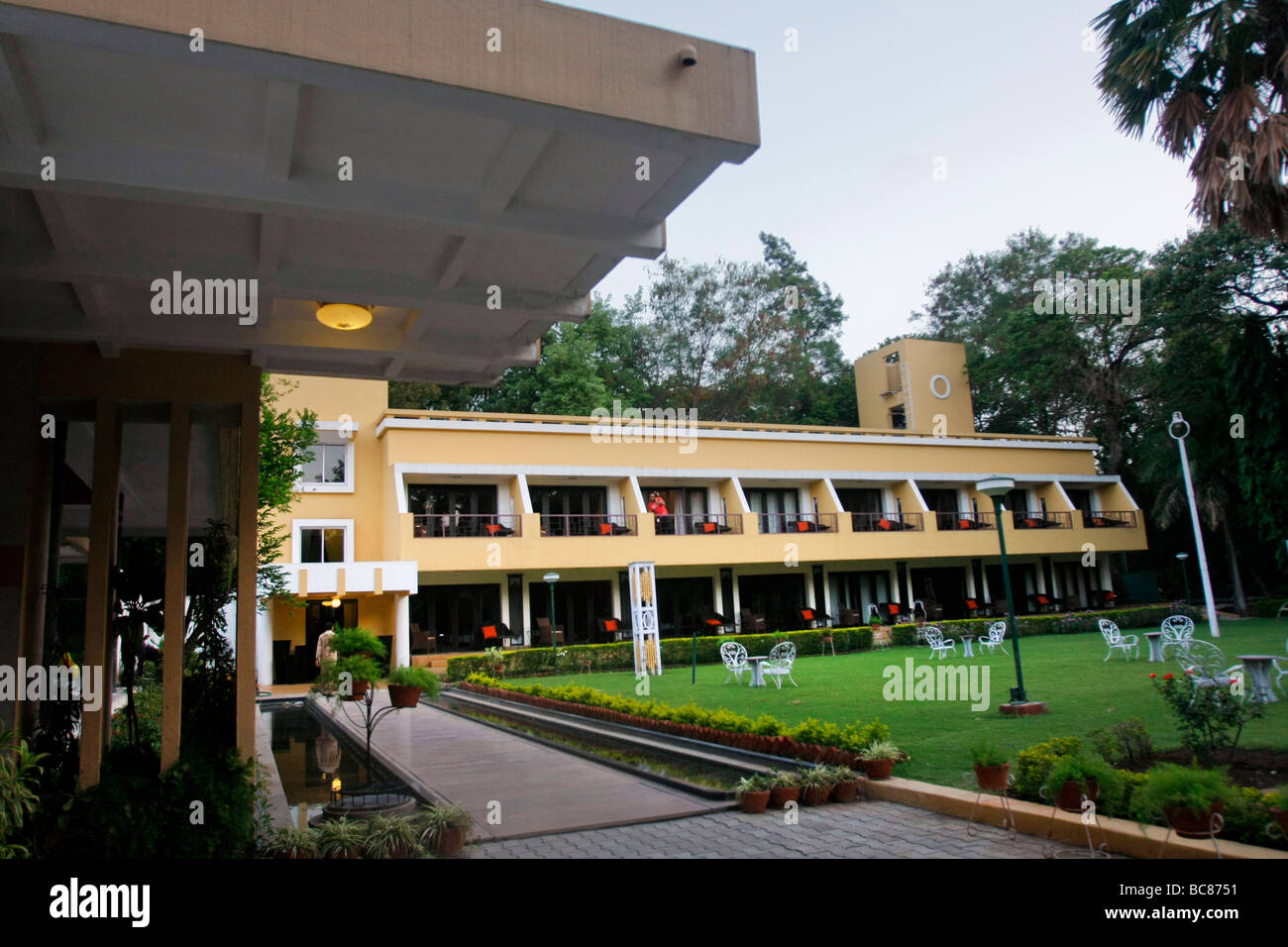 Hotel Sunderban accanto a l'Ashram di Osho a Pune in India Foto Stock