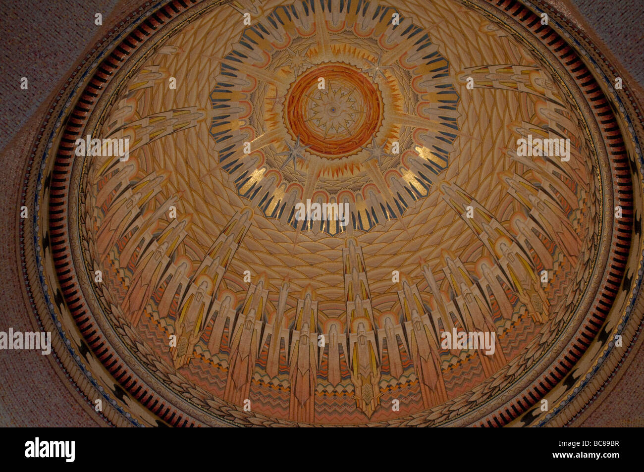 Australian War Memorial, Sala della memoria, Canberra, ACT, Australia Foto Stock