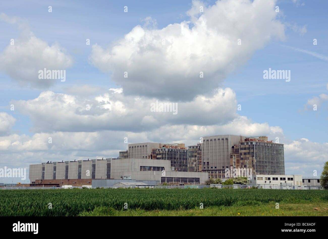 Bradwell centrale nucleare,Bradwell sul mare,Dengie penisola,Essex, Inghilterra, Regno Unito Foto Stock