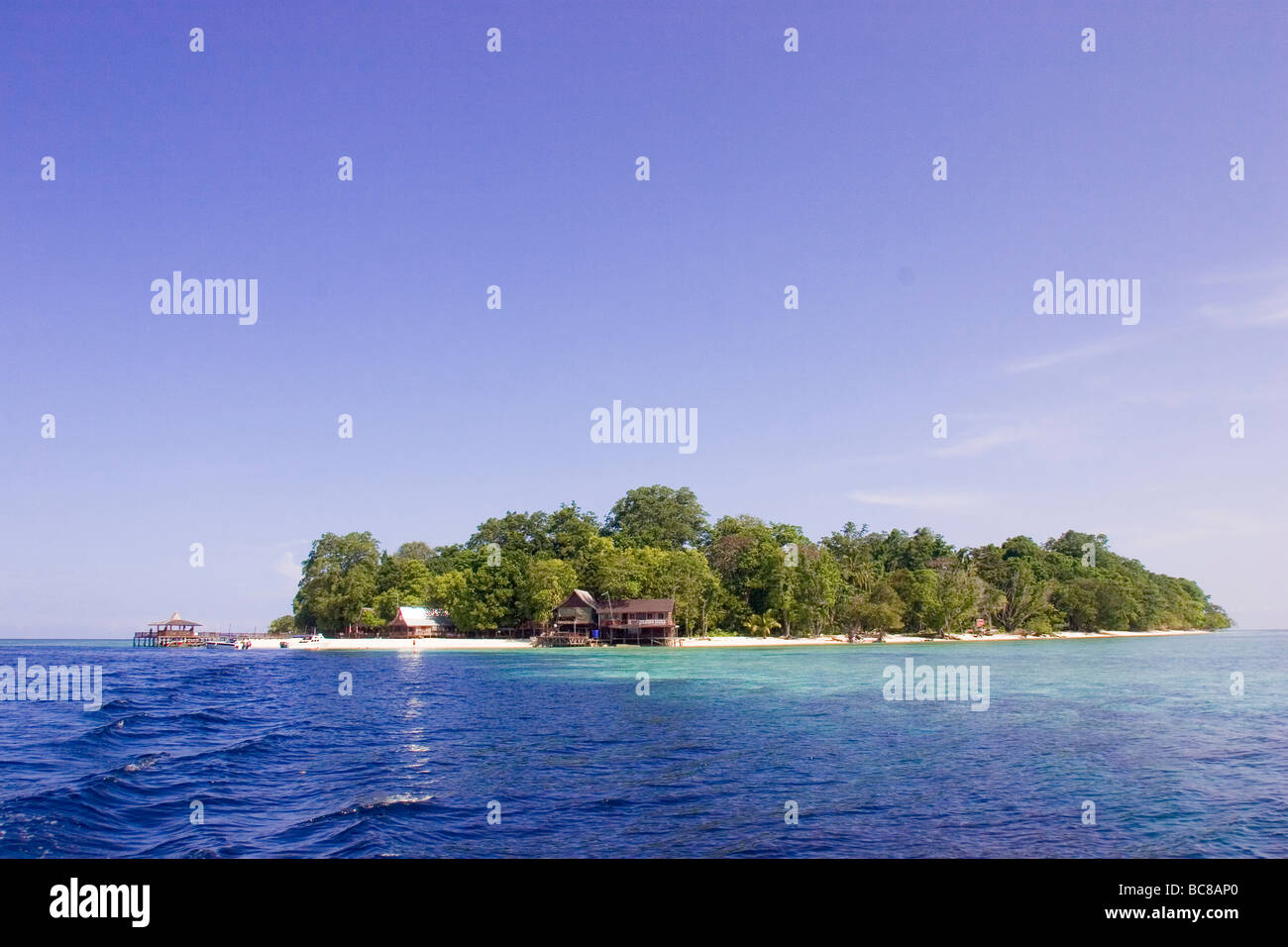 Pulau Sipadan - Holiday Island Resort Foto Stock