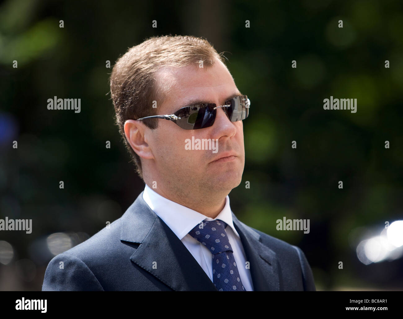 Dmitry Anatolyevich Medvedev Presidente della Russia Foto Stock