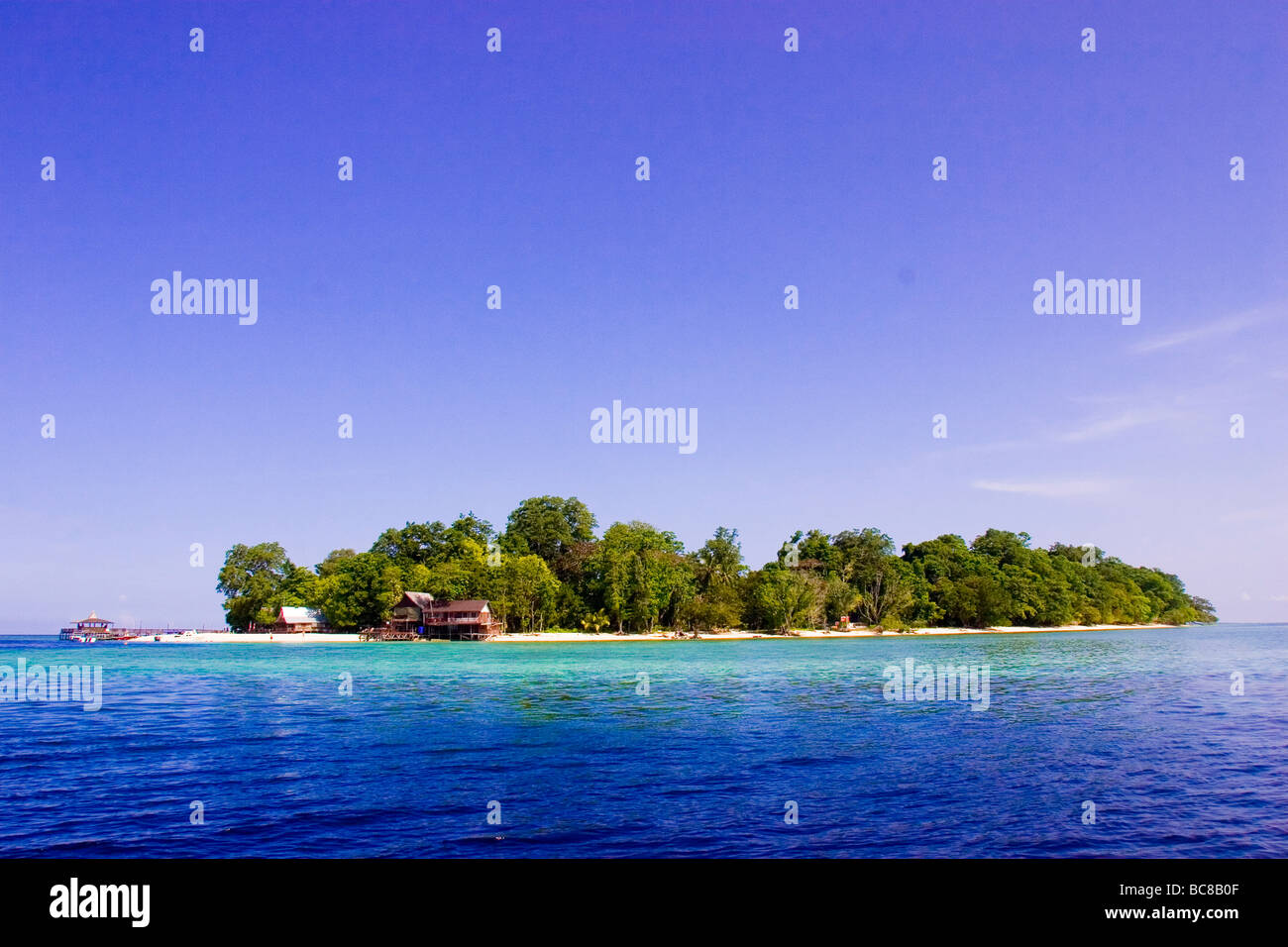 Pulau Sipadan - Holiday Island Resort Foto Stock