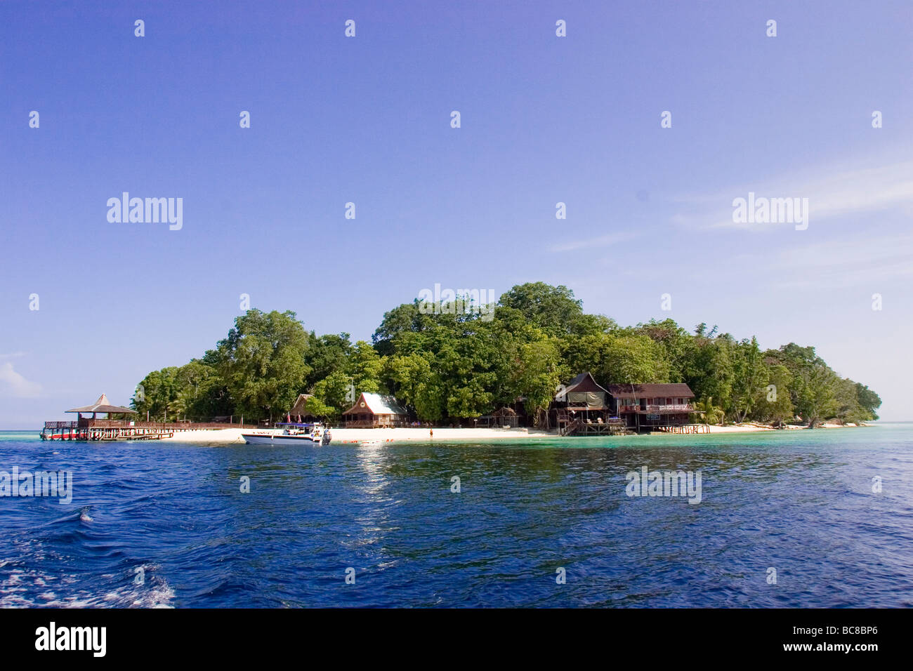 Pulau Sipadan - Holiday Island Resort Foto Stock