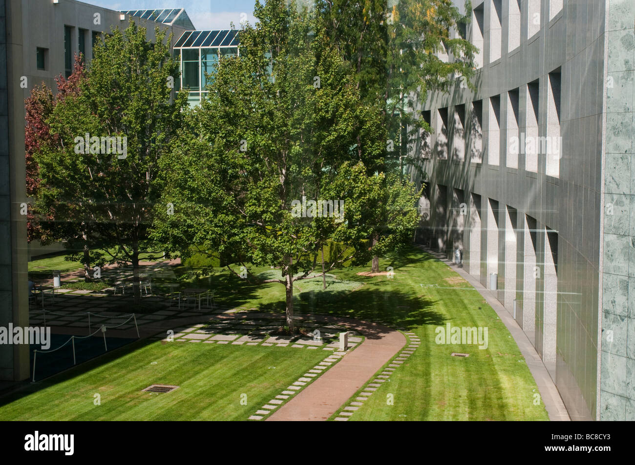 Nuova Casa del Parlamento, Canberra, ACT, Australia Foto Stock