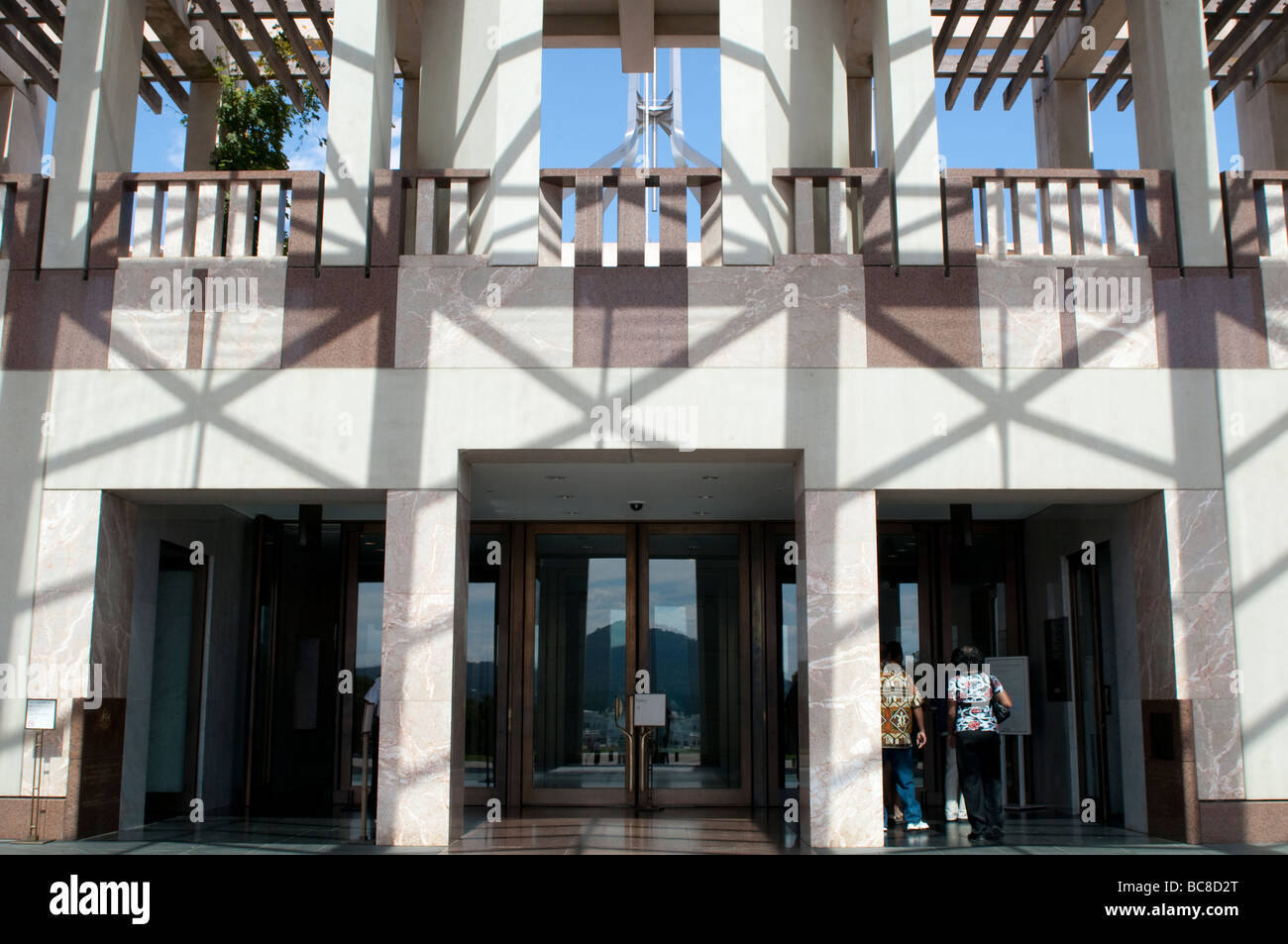 Nuova Casa del Parlamento, Canberra, ACT, Australia Foto Stock