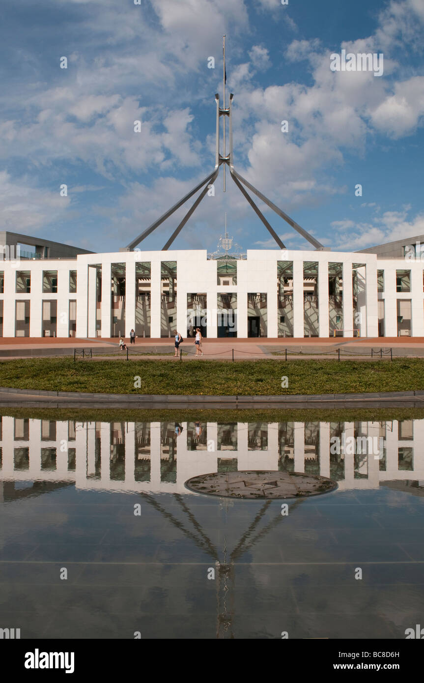 Nuova Casa del Parlamento, Canberra, ACT, Australia Foto Stock