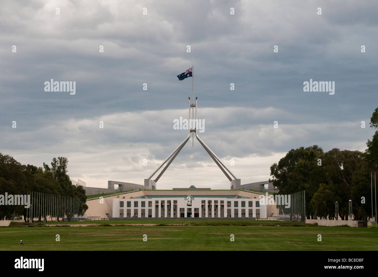 Nuova Casa del Parlamento, Canberra, ACT, Australia Foto Stock