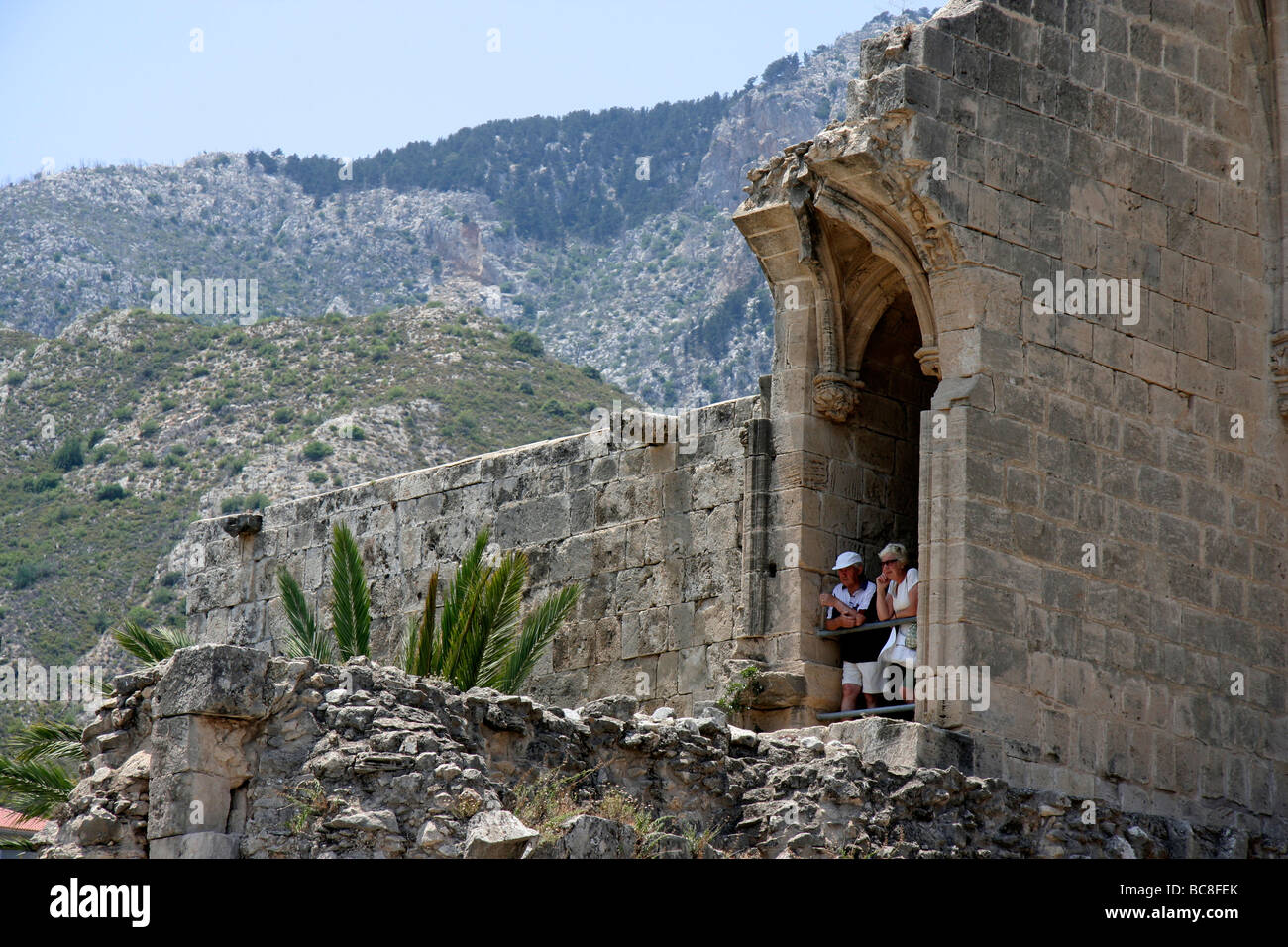 Abbazia Bellapais Cipro del Nord Foto Stock