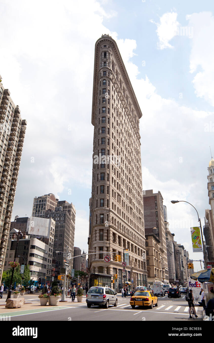Flatiron Building in NYC Foto Stock
