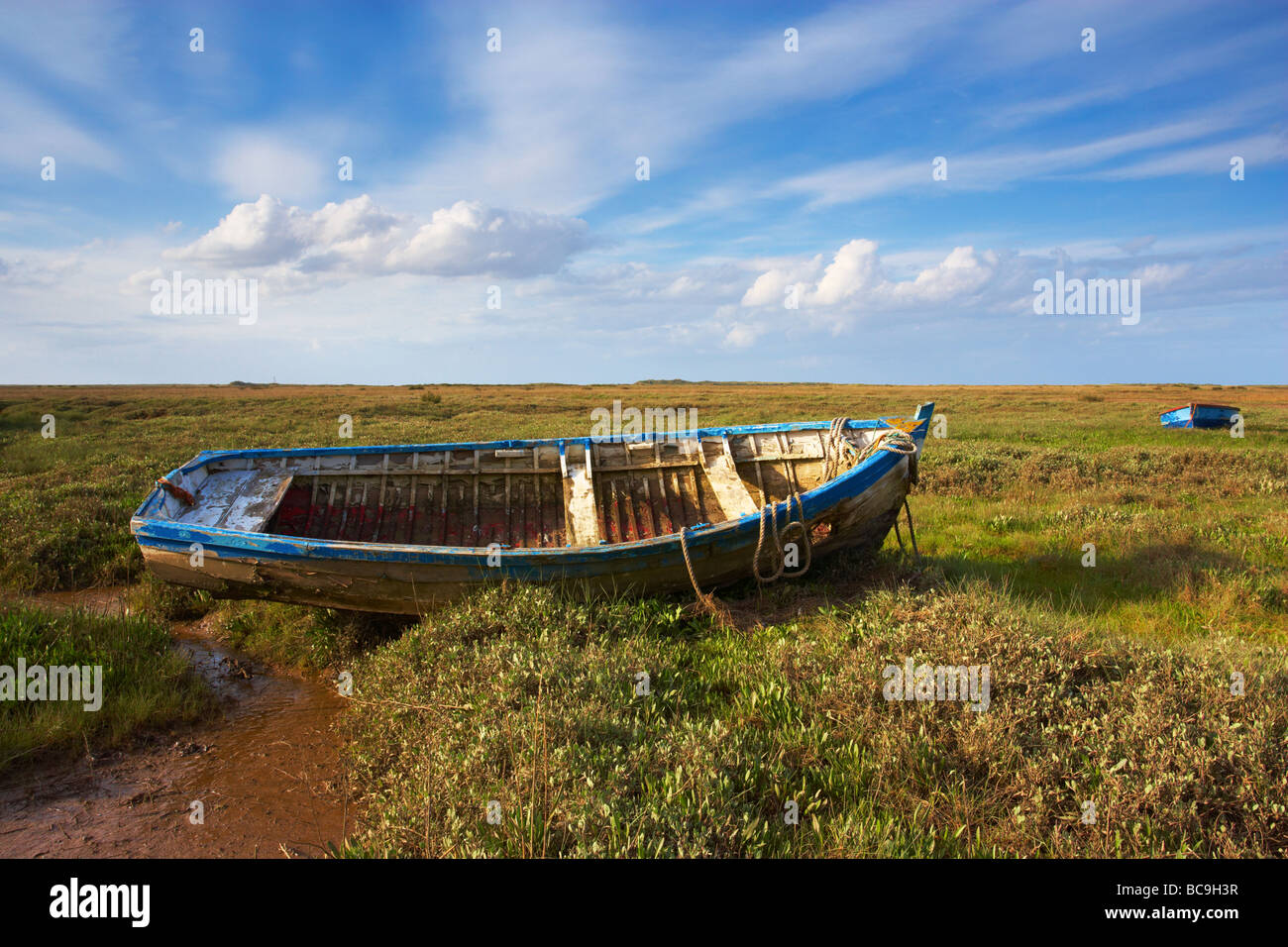 Burnham Deepdale sulla Costa North Norfolk Foto Stock