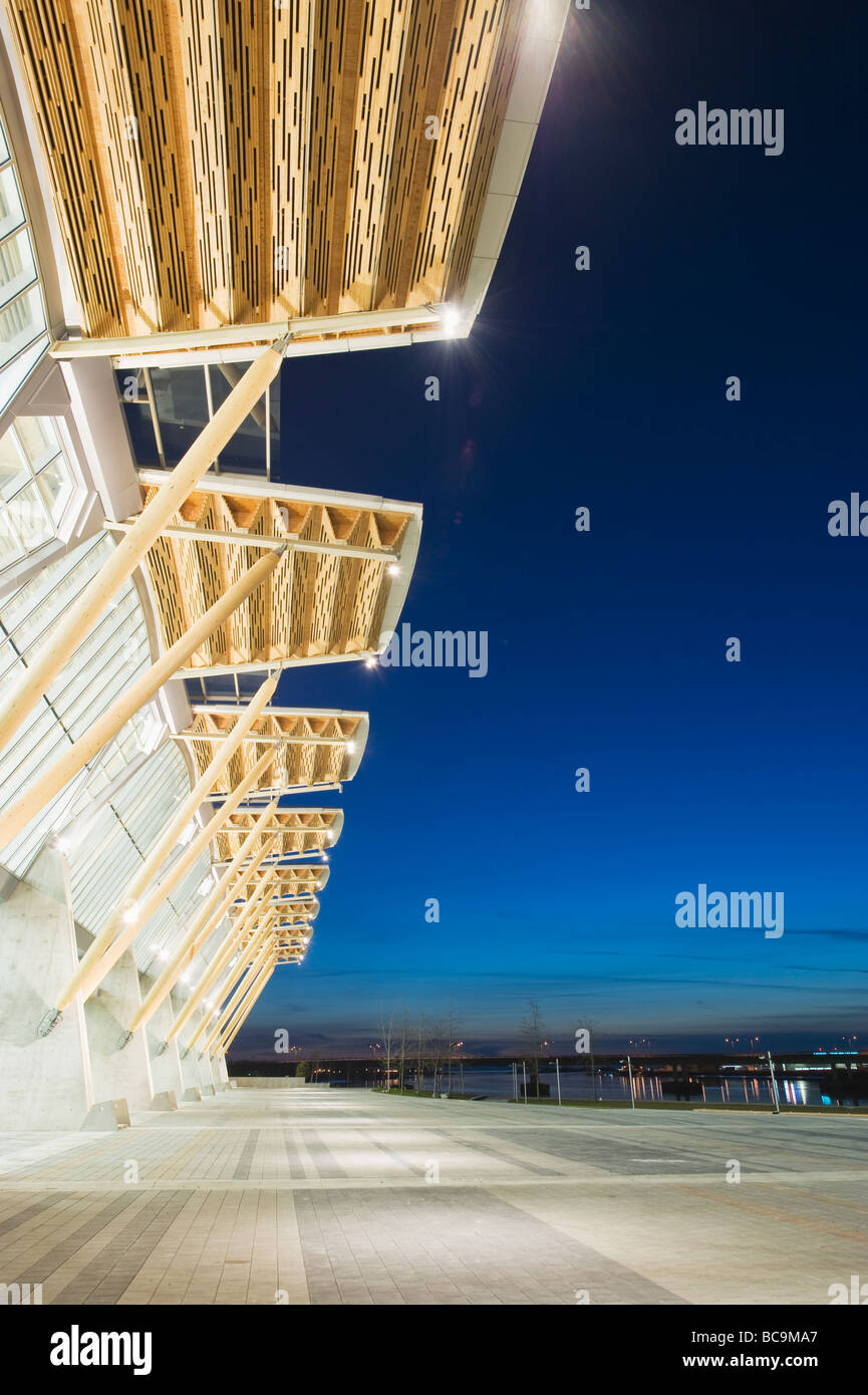 Richmond velocità ovale pattinaggio sul ghiaccio Venue olimpiche Richmond Vancouver British Columbia Canada Foto Stock