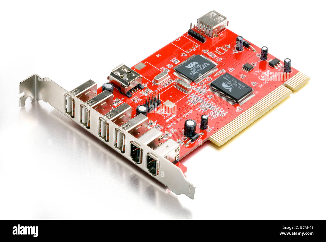 PCI-E PCI Express FireWire Card, IEEE 1394 Controller Card With Firewire Cable For Video Audio Transmissionetc I4785513653 - 6