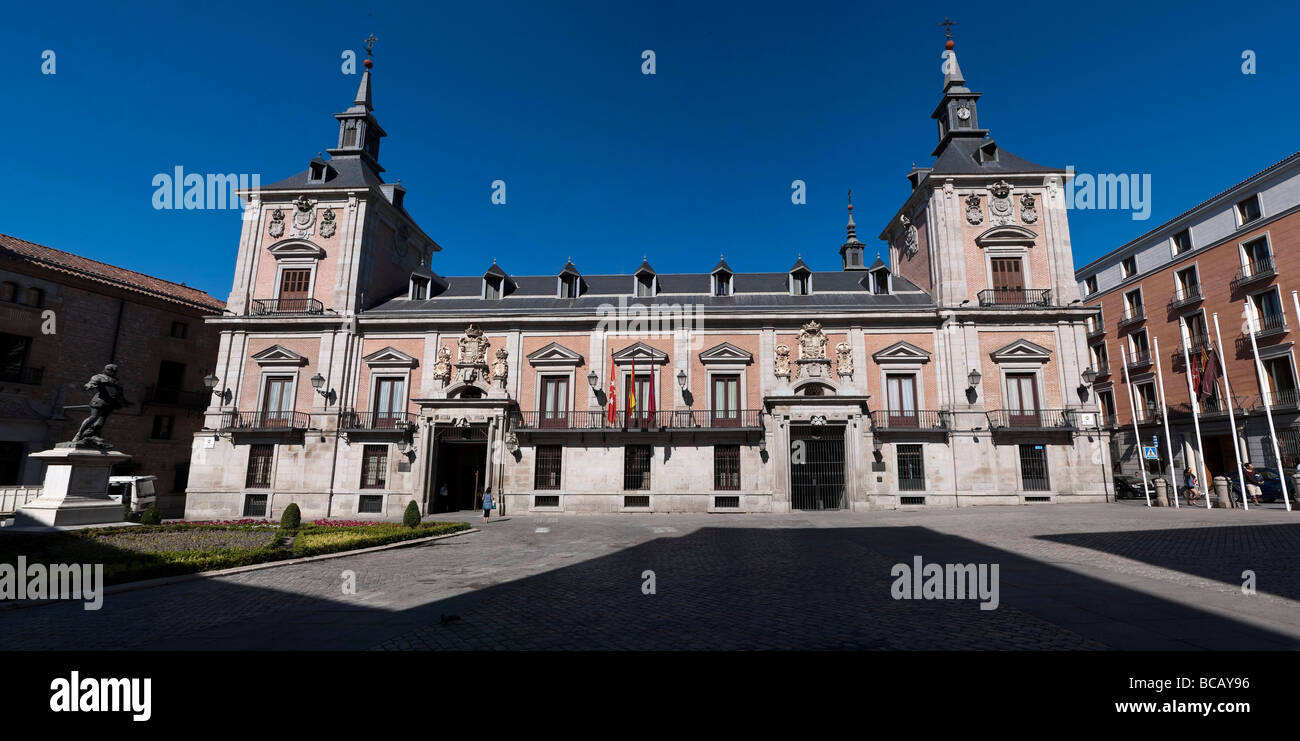 Casa de la Villa de Madrid abitato hall hotel de ville de Madrid Foto Stock