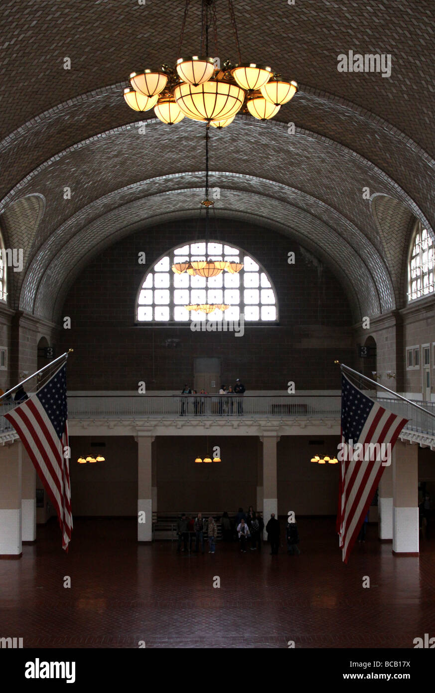 Ellis Island museo di immigrazione Foto Stock