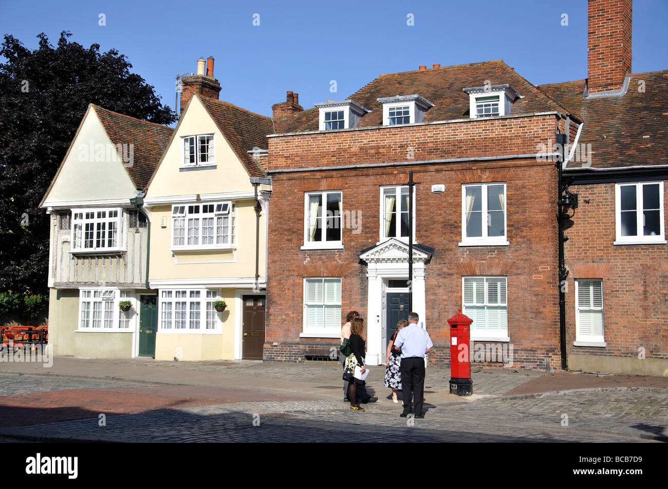 Corte Street, Faversham Kent, England, Regno Unito Foto Stock