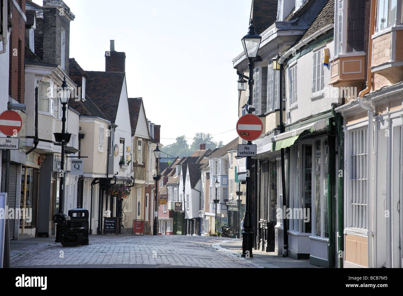 West Street, Faversham Kent, England, Regno Unito Foto Stock