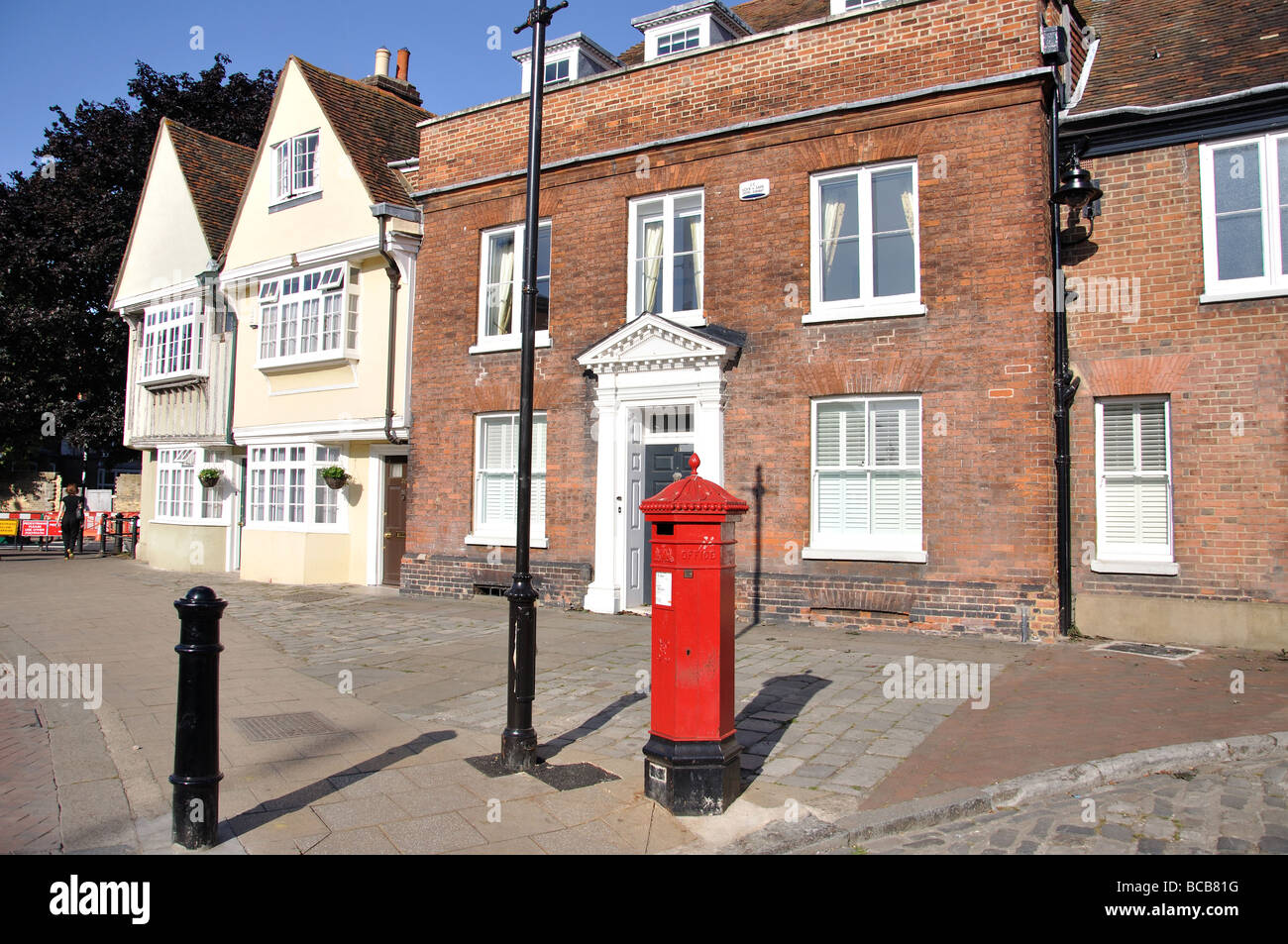 Corte Street, Faversham Kent, England, Regno Unito Foto Stock