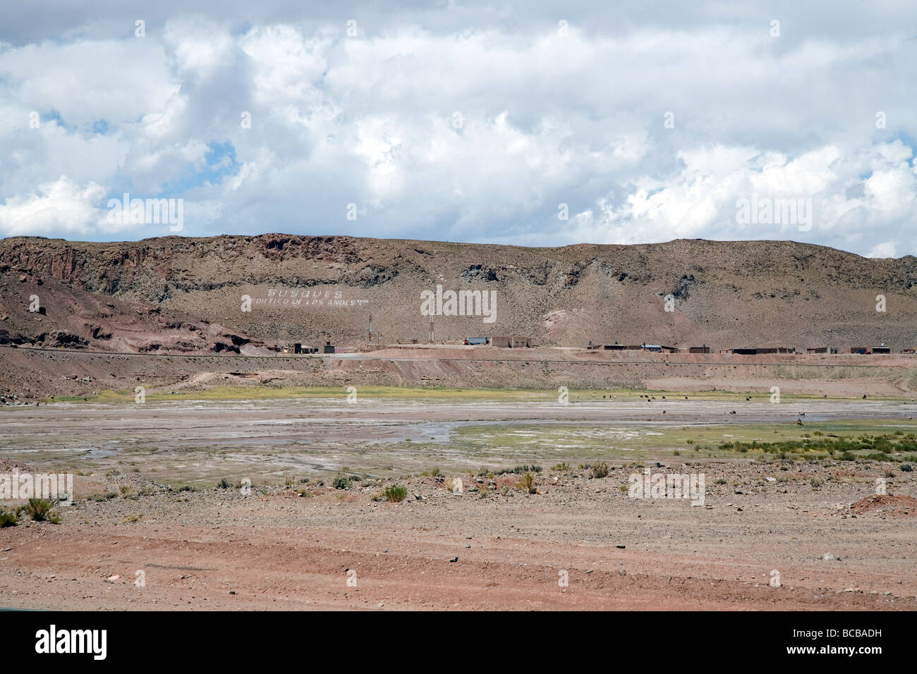 La città mineraria di susuqes, 3675m sopra il livello del mare, Argentina Foto Stock