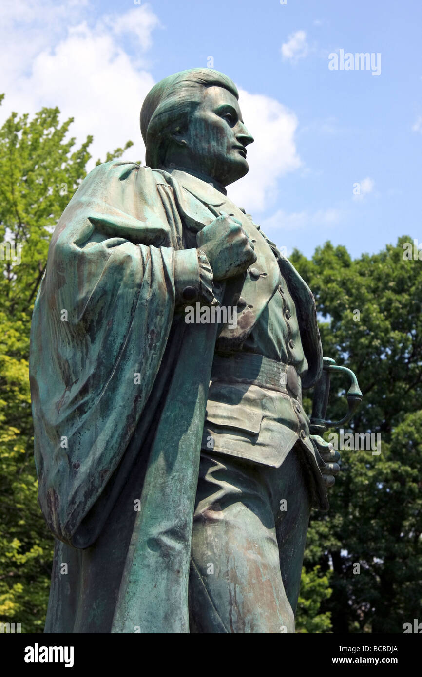 Statua di Giovanni Muhlenberg Muhlenberg College Allentown PA Foto Stock