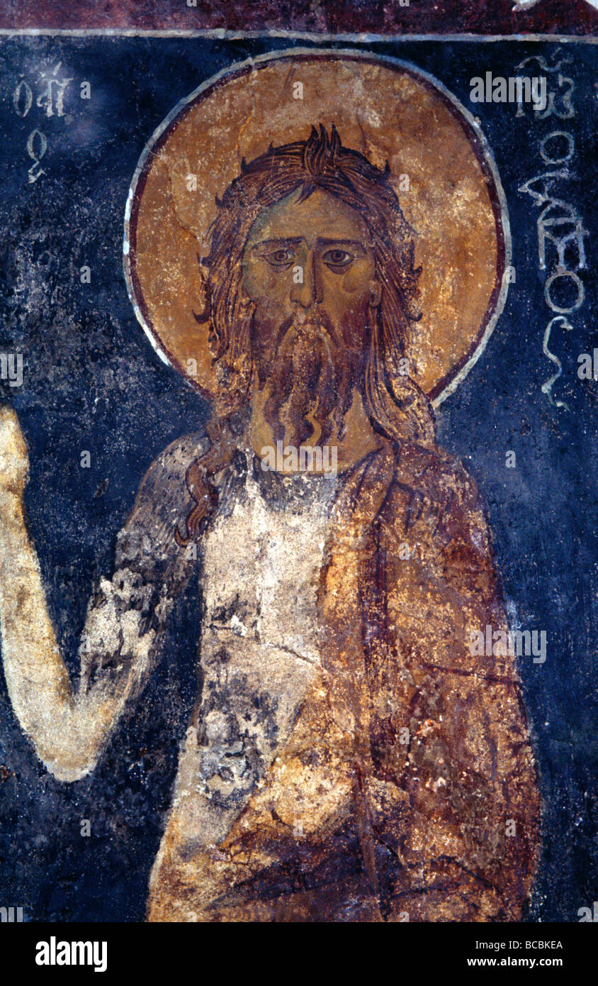 Kiti Cipro Panaya Angelakristos Icona di Cristo Foto Stock